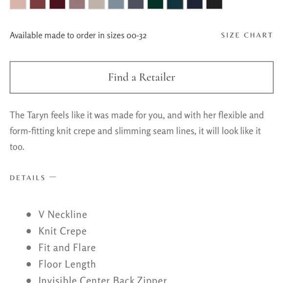 Jenny Yoo “Taryn” floor length gown in “Caspian Sea” color. - Picture 12 of 15